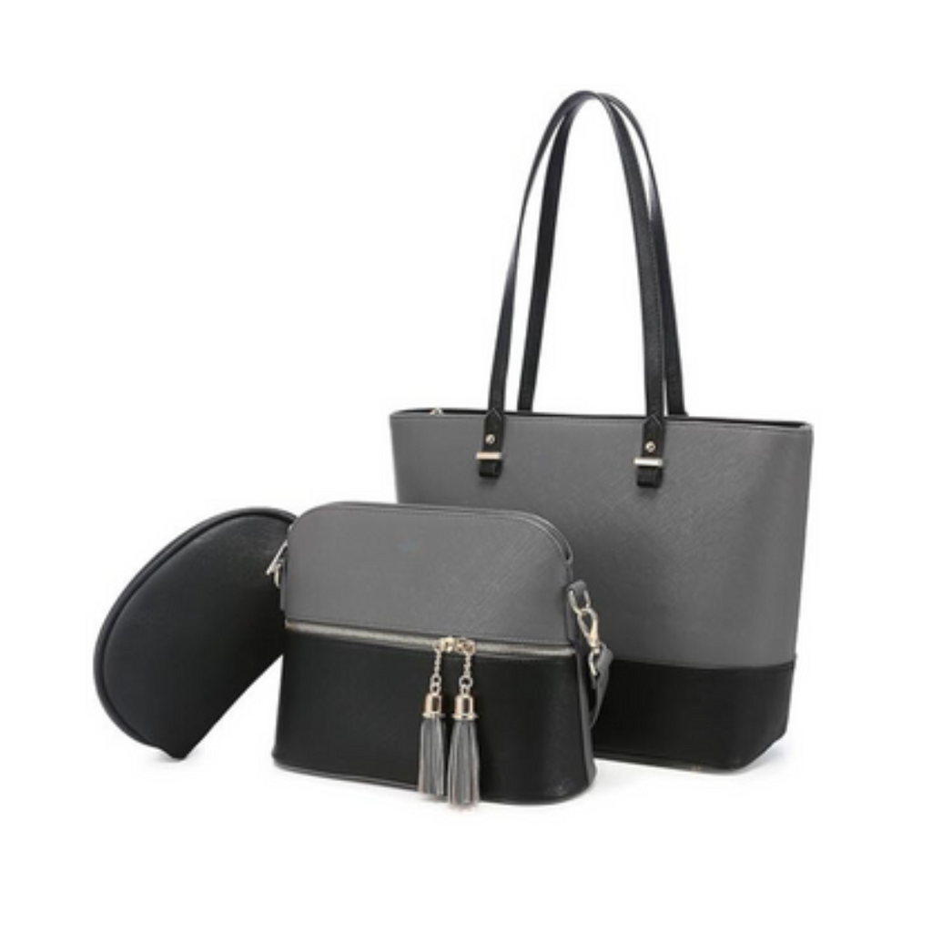 Contrass 3PC - White Brown