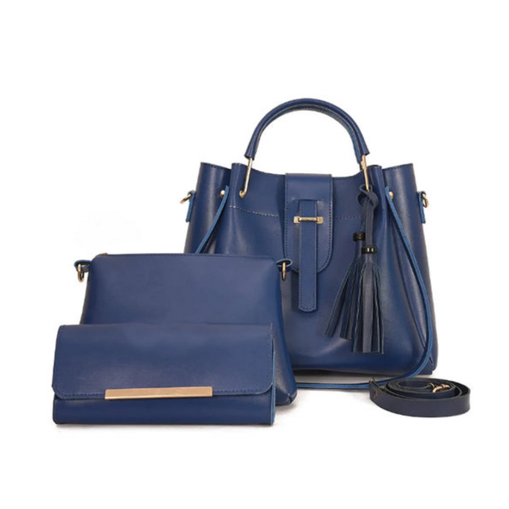 Elegant Tote 3-Piece-Green