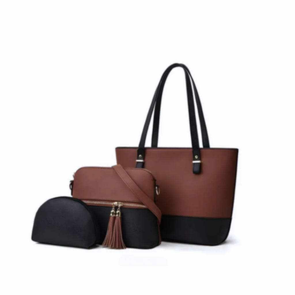 Contrass 3PC - White Brown