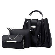 Elegant Tote 3-Piece-Black